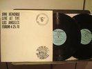 JIMI HENDRIX LIVE L.A. LOS ANGELES FORUM 4-25-70 ORIG 2LP RUBBER DUBBER NO TMOQ