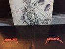Metallica And Justice For All Vinyl LP Record Original Electra Press OOP Metal