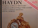 SR 90155 haydn SYMPHONY 100 / 101 THE CLOCK lp ANTAL DORATI lso FR1 color back