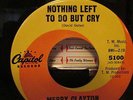 GIRL GROUP MERRY CLAYTON CAPITOL 5100 NOTHING LEFT TO DO BUT CRY/USHER BOY
