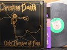 CHRISTIAN DEATH - Japan Orig. LP 1984 w/sticker,insert Only Theatre Of Pain