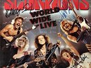SCORPIONS World Wide Live, FULLY SIGNED Vinyl LP Meine Rudolf Schenker AUTOGRAPH