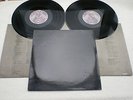 METALLICA LP THE BLACK ALBUM ORIG UK VERTIGO 1991 UK 1ST PRESS INNERS DBL LP