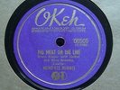BLUES- Memphis Minnie 78 OKEH 06505 Pig Meat On The Line / This Your Last Chance