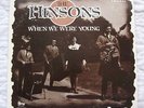 The Hinsons When We Were Young 2 lp,1981, RARE,NO SPINDLE HOLE MARKS, EXC. COND