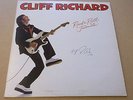 CLIFF RICHARD Rock 'n' Roll Juvenile SIGNED/AUTOGRAPHED UK vinyl LP + CoA
