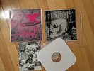 THE SPITS 19 Million AC EP CD LP 1st Press Clear Vinyl Rare Red Cover +Insert