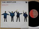 BEATLES HELP (GREECE) LP STEREO ON RED AND TAN EMI LABEL (LIGHT SHELF WEAR ON C