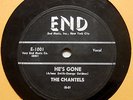 THE CHANTELS He's Gone / The Plea 78 rpm END E-1001 RARE Girl Group Doo-Wop '57