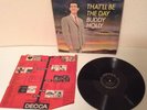 VINTAGE BUDDY HOLLY THAT'LL BE THE DAY HI FI DECCA RECORD DL 8707 COVER & SLEEVE