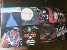 LOT:8 NM JUDAS PRIEST LPs STERLING SAD WINGS BRITISH DEFENDER ROCKA HELL STAINED
