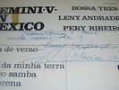 LENY ANDRADE Autographed GEMINI V In MEXICO Pery Ribeiro LATIN JAZZ BOSSA NOVA