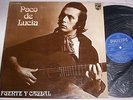 PACO DE LUCIA - FUENTE Y CAUDAL - LP - Vinyl - 1973 - GER - PHILIPS 6328109