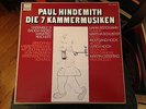3LP Box Ensemble 13 Baden-Baden Paul Hindemith-7 Kammermusiken  Harmonia Mundi