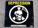 DEPRESSION / GASH split LP 1986 Flipside punk kbd discharge ep 12