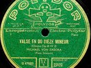 MICHAEL VON ZADORA PIANO   Chopin, Waltz     Electric FRENCH POLYDOR 22120  RARE