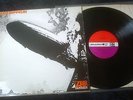 LED ZEPPELIN 1969 PLUM RED SILVER STRIP A1 B4 ORIG 2ND PRESSING VINYL LP