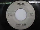 FLOYD McDANIEL I Like To Go DIXIE 45 Mobile, Al Bopper Rocker RARE Ist Press