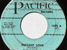 northern soul 45   The MONZAS “Instant Love” on PACIFIC   NM- HEAR