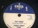 Chess 78 RPM Chuck Berry 1700 Hey Pedro / Carol V+