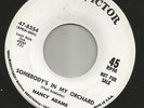 POPCORN MURDER NORTHERN--NANCY ADAMS- SOMEBODY'S IN MY ORCHARD-HEAR- 1964 DJ RCA