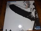 LED ZEPPELIN I TURQUOISE SLEEVE PLUM RED VINYL RE-ISSUE