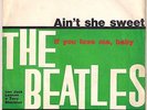 THE BEATLES AIN'T SHE SWEET CON JACK LENNON E TONY SHERIDAN