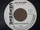 SONNY BOY WILLIAMSON HELP ME PROMO DJ 45 RECORD BYE BYE BIRD CHECKER 1036