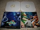 Space Jam LP-1996-Atlantic-Soundtrack-Poster-R Kelly,Coolio,Seal-2 LP-EX+