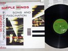 SIMPLE MINDS SONS AND FASCINATION VIRGIN 25VB-1113 JAPAN OBI PROMO LP