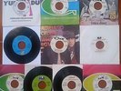 BLOCCO 10 DISCHI 45 GIRI ADRIANO CELENTANO PROMO JUKE BOX CLAN Yuppi Uh Susanna