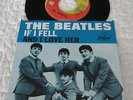 The Beatles-If I Fell/And I Love Her-Vinyl 45 w/Picture Sleeve
