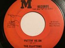 THE CLAYTONS - Puttin Me On - M - Rare Garage Psych 45 HEAR