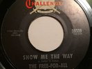FREE FOR ALL - Show Me The Way - CHALLENGE - Rare Garage Psych Beat 45 HEAR