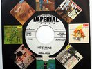 BERNA-DEAN 45 He's Mine / One Gal In Town NEAR MINT Popcorn PROMO Soul R&B e325