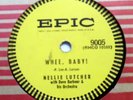 NELLIE LUTCHER 78 WHEE,BABY  / Blues for bill bailey EPIC  R&B w282