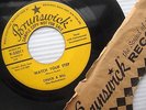 CHUCK & BILL Way out there / Watch your step ROCKABILLY yellow label PROMO w1761