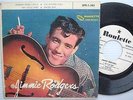JIMMIE RODGERS 4-song picture cover WHITE LABEL PROMO 45 rpm EP Rockabilly w297