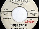 LANNY DUNCAN 45 Hold Me Thrill Me Kiss Me / tummy Tickles PROMO Teen R&B w2974