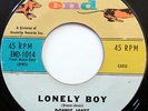 RONNIE JONES & The CLASSMATES 45 Lonely Boy END DOO WOP e276