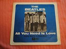 THE BEATLES: All you need is love/Baby, your a rich man. Sweden 1967