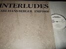 KARL HANS BERGER : INTERLUDES LP 1977 FMP 0460 GERMANY