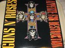 GUNS N' ROSES LP;  APPETITE FOR DESTRUCTION; ADLER, IZZY, DUFF, SLASH, ROSE