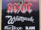 AC/DC + OTHERS MONSTERS OF ROCK 1981 PROGRAMME WITH WHITESNAKE/BLACKFOOT/SLADE/M