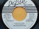 THE MASTER PLAN Clinton Park mono b/w stereo 45 DE-LITE 1564 DJ Soul kool gang