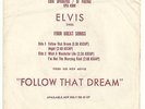 ELVIS PRESLEY promo FOLLOW THAT DREAM ep DJ PREVUE COIN OPERATOR sleeve