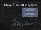 STEVE HACKETT 'WOLFLIGHT'  CLEAR VINYL X 2 AND SIGNED MINT / NEW