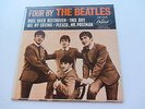 THE BEATLES ORIG 1964  U.S.A.  CAPITOL E.P. FOUR BY THE BEATLES