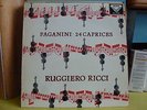 Paganini 24 Caprices Ruggiero Ricci  SXL 2194 LP Stereo