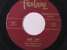 JACK BEDIENT & THE CHESSMEN: Here I Am 45 (dj) rare Rock & Pop